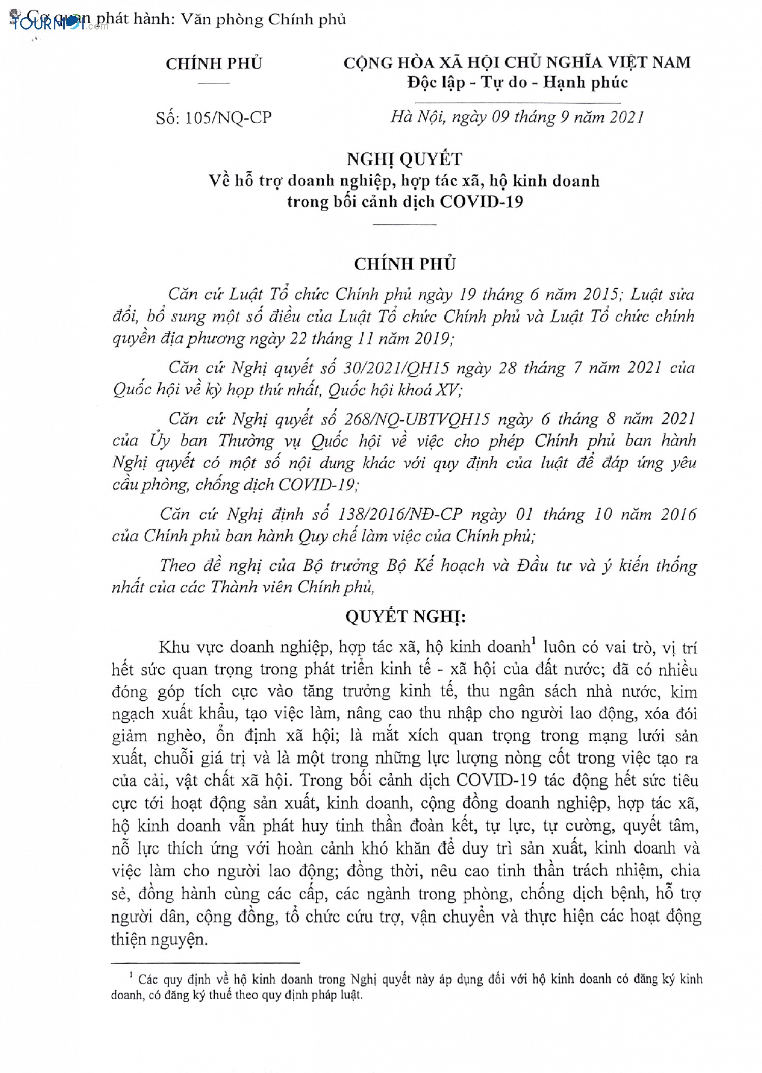 Chính thức Giảm 80% tiền ký quỹ kinh doanh lữ hành - Ảnh 1