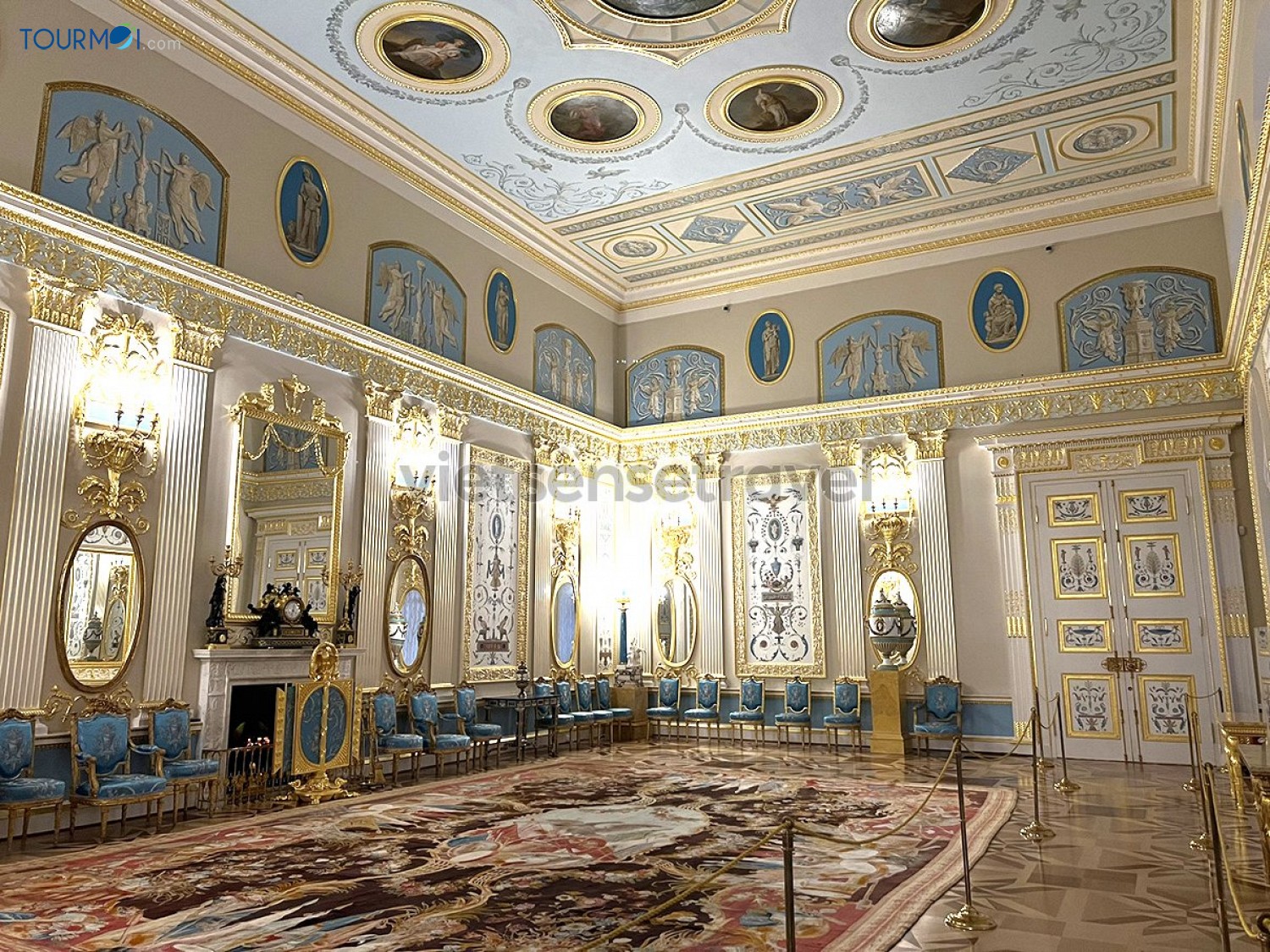 Cung Điện Mùa Thu Catherine Palace - Ảnh 7