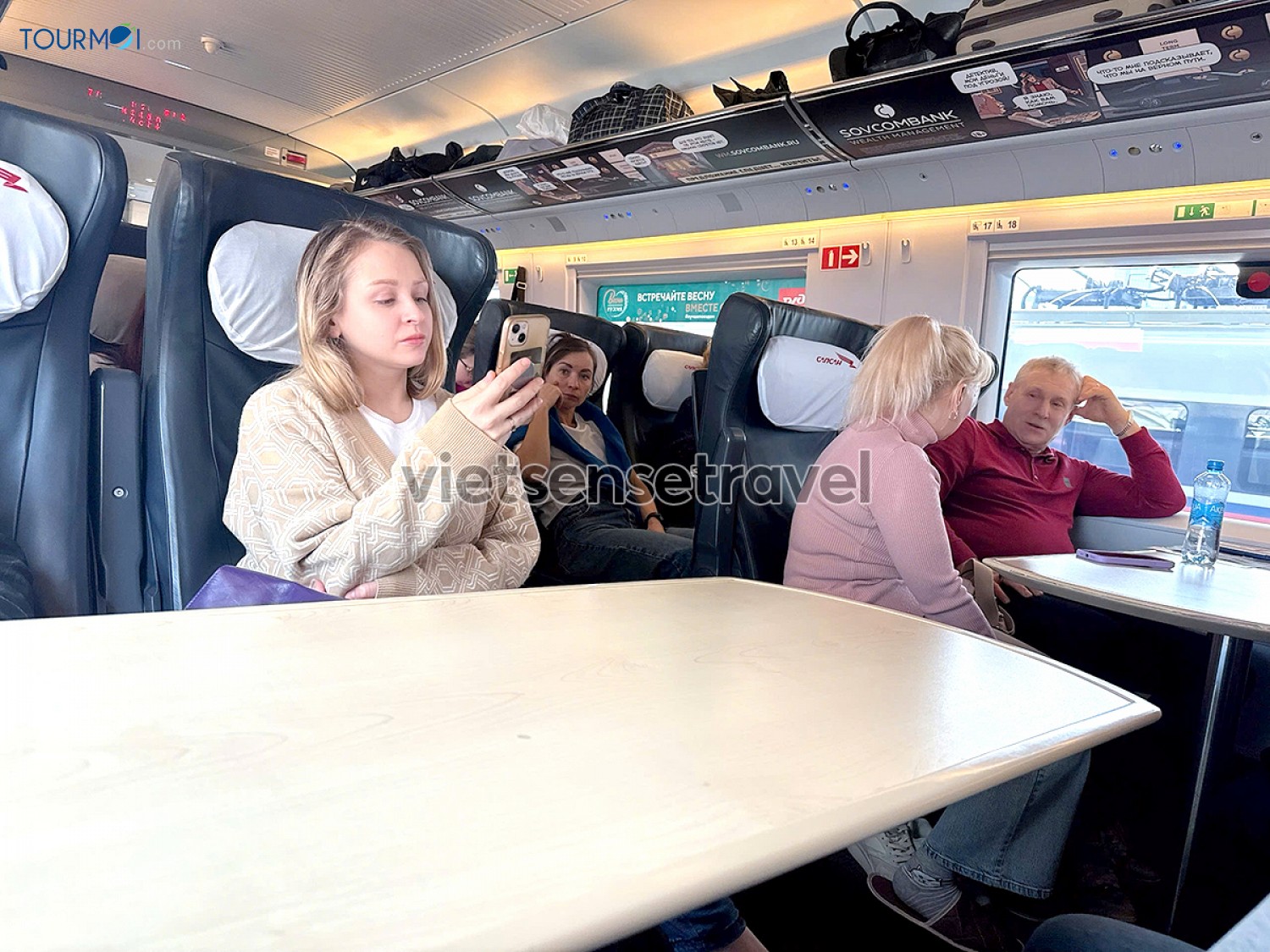 Kinh Nghiệm du lịch Nga tự túc - Ảnh 1 đi tàu hỏa ở Nga
