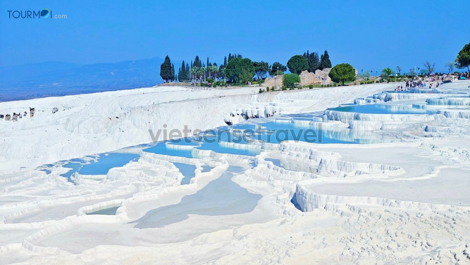 Nửa ngày thăm quan Lâu đài bông Pamukkale xứ Thổ - Ảnh 3 Nửa ngày thăm quan Lâu đài bông Pamukkale xứ Thổ - Ảnh 3
